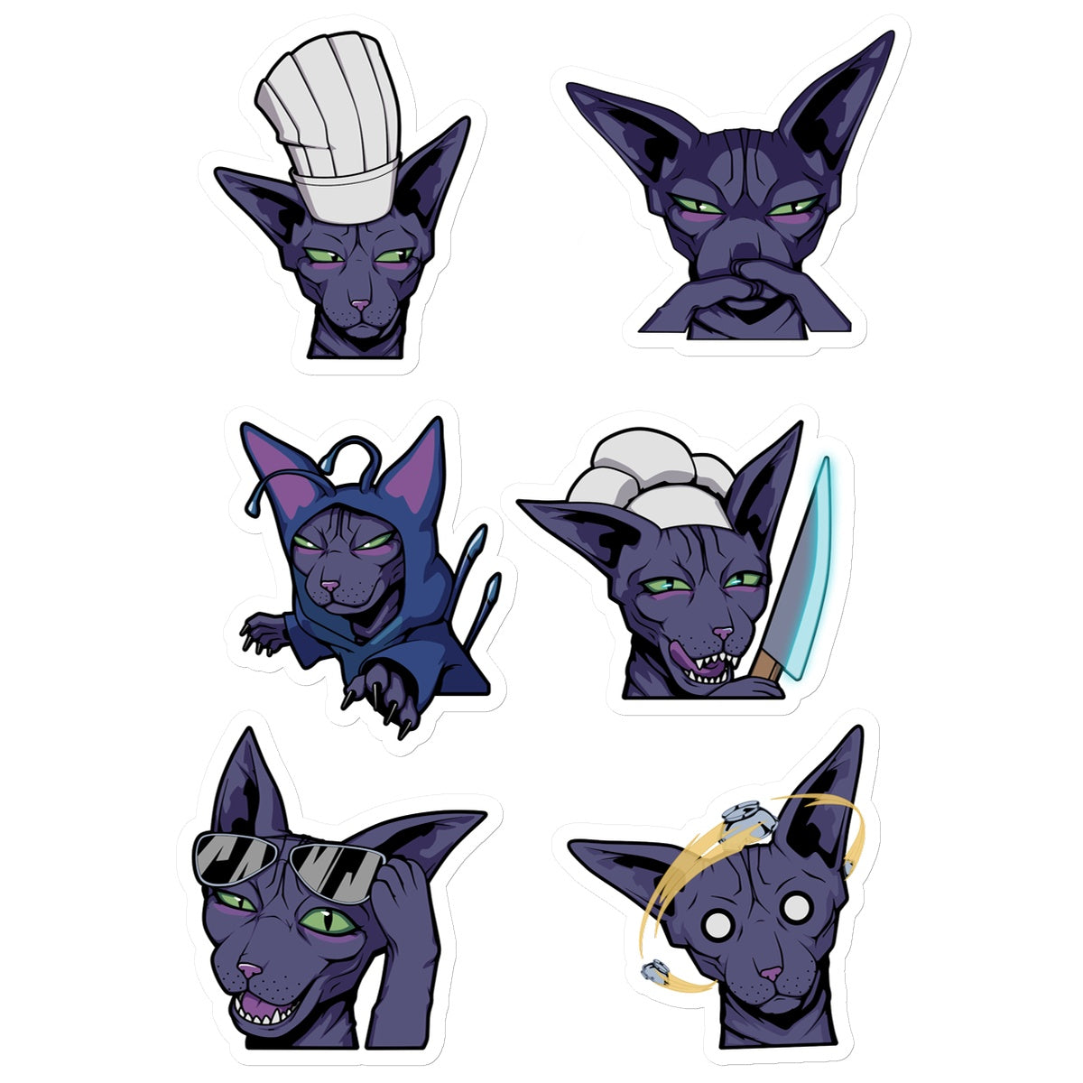 Stream Cats Sticker